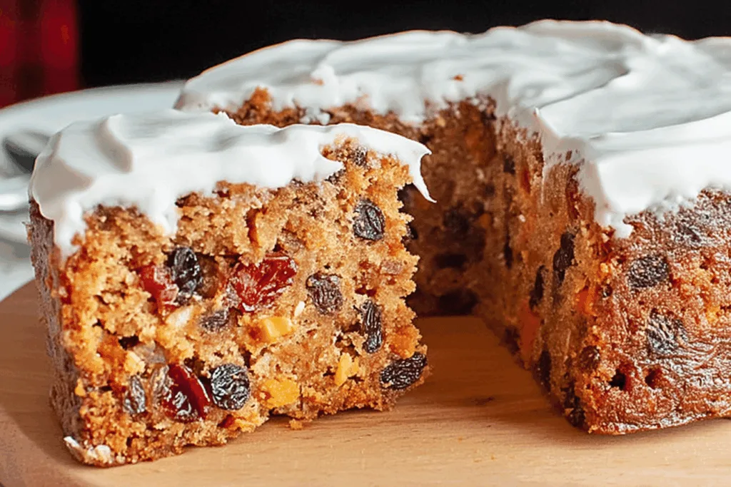 british christmas cake dessert recipe photo