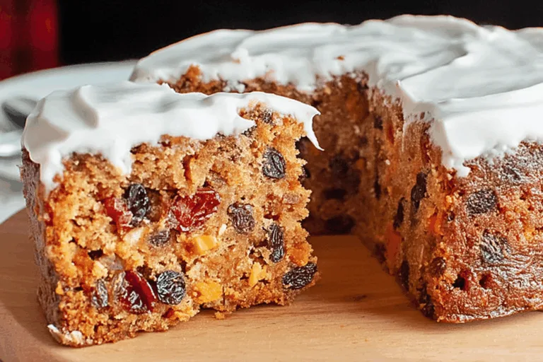 british christmas cake dessert recipe photo