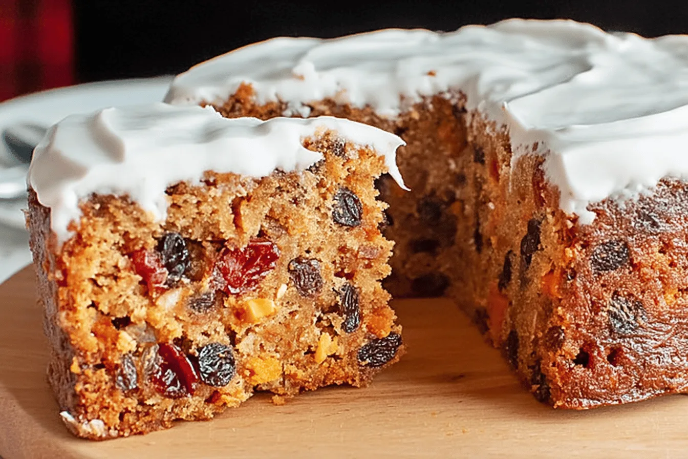 british christmas cake dessert recipe photo