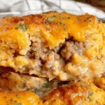 cheddar bay ground beef cobbler dinner recipe photo