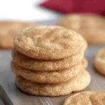 chewy snickerdoodle cookies dessert recipe photo