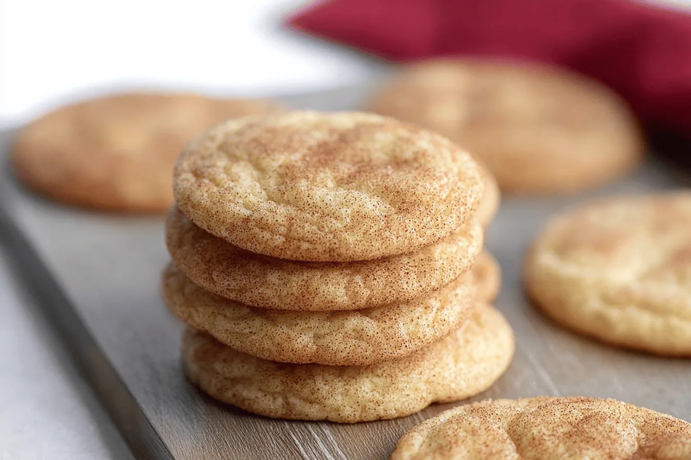 chewy snickerdoodle cookies dessert recipe photo