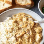 chicken gravy dinner recipe photo