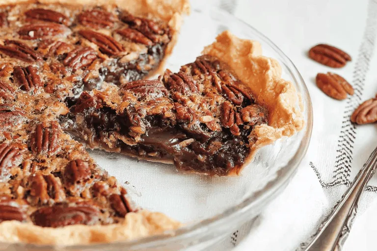chocolate pecan pie Dessert recipe photo