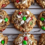 christmas cowboy cookies snack recipe photo