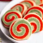 christmas pinwheel cookie dessert recipe photo