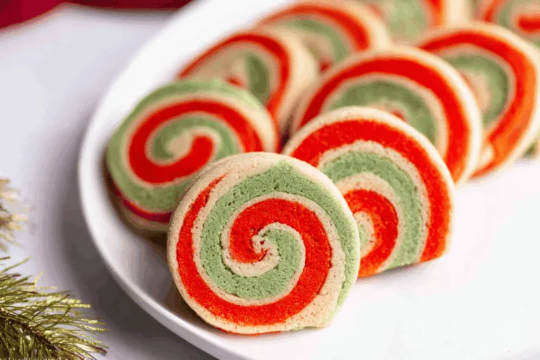 christmas pinwheel cookie dessert recipe photo