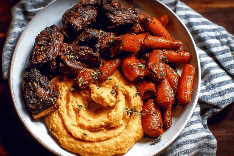 crockpot beef short ribs dinner recipe photo