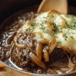 french onion pot roast dinner recipe photo