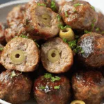 gluten free stuffed meatballs Dinner recipe photo