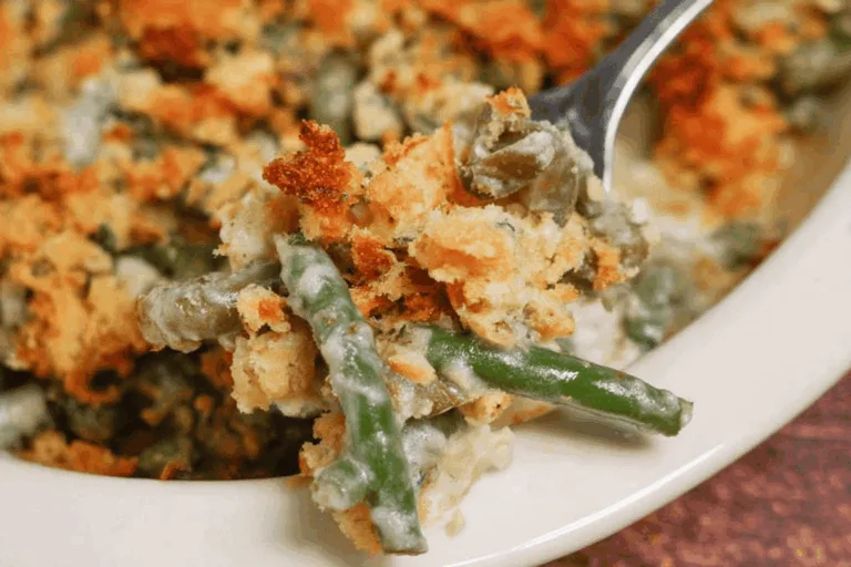 green bean stuffing casserole dinner recipe photo