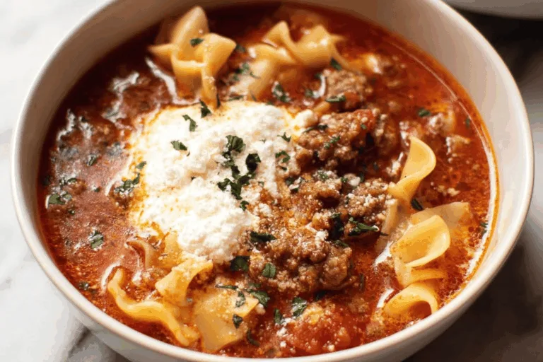 lasagna soup dinner recipe photo