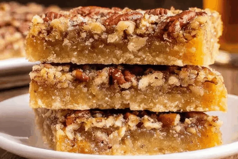 pecan pie bars dessert recipe photo