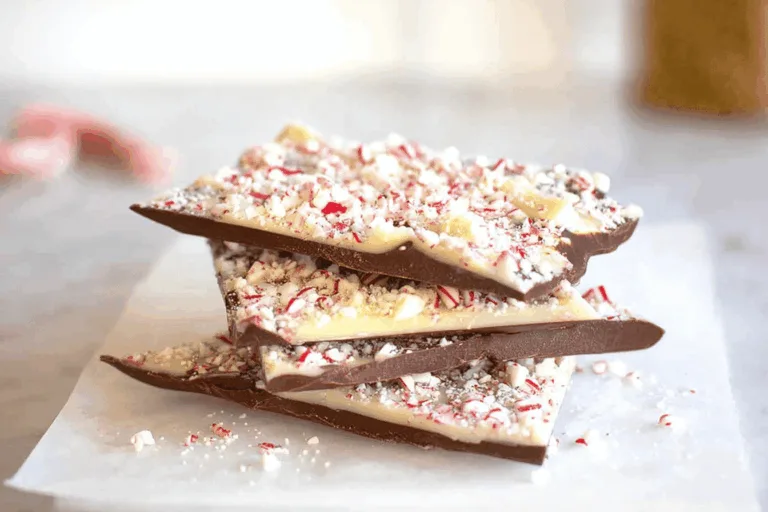 peppermint bark dessert recipe photo