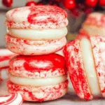 peppermint macarons dessert recipe photo