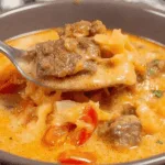 roast beef cheddar soup dinner recipe photo