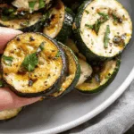 roasted zucchini antipasti side dish recipe photo