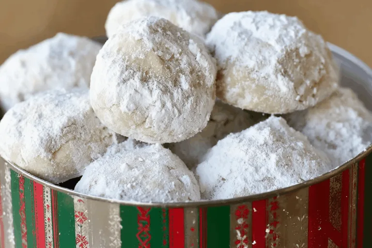 snowball cookie dessert recipe photo