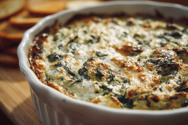 spinach artichoke dip appetizer recipe photo