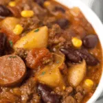 texas cowboy stew dinner recipe photo