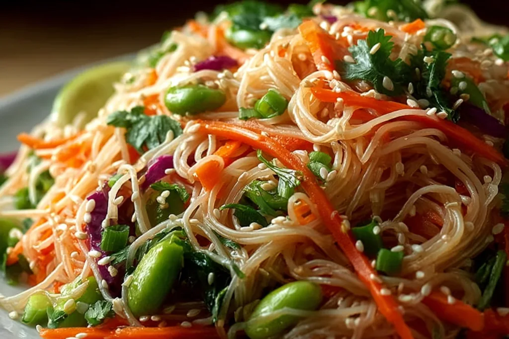 asian noodle salad salad recipe photo