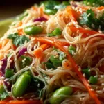 asian noodle salad salad recipe photo