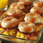 bagel breakfast sliders breakfast recipe photo