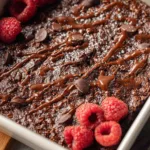 brownie baked oats breakfast recipe photo