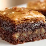 brownie baklava dessert recipe photo