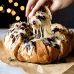 cranberry brie bread appetizer recipe photo
