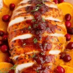 cranberry orange turkey breast dinner recipe photo