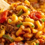 crockpot american goulash dinner recipe photo
