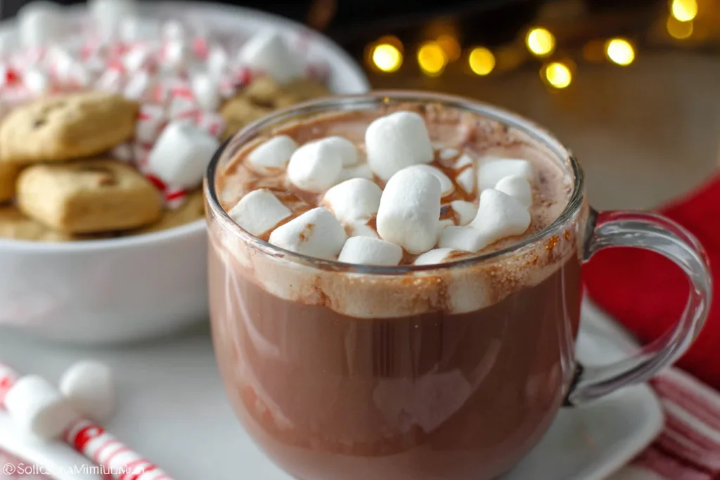 crockpot hot chocolate dessert recipe photo