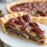 dairy free keto pecan pie dessert recipe photo
