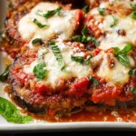 eggplant parmesan dinner recipe photo