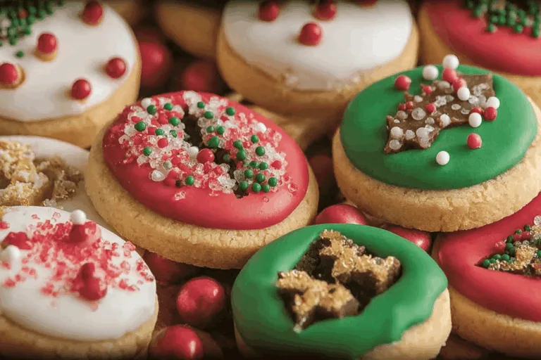 italian christmas cookie dessert recipe photo