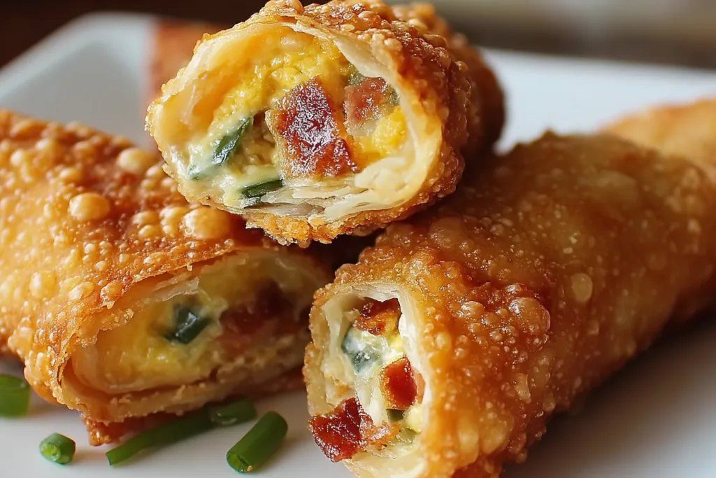 jalapeno popper egg roll snack recipe photo