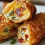 jalapeno popper egg roll snack recipe photo