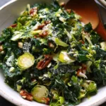 kale brussels sprout salad salad recipe photo