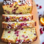 keto cranberry orange bread breakfast recipe photo