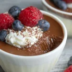 keto pots de creme dairy free dessert recipe photo