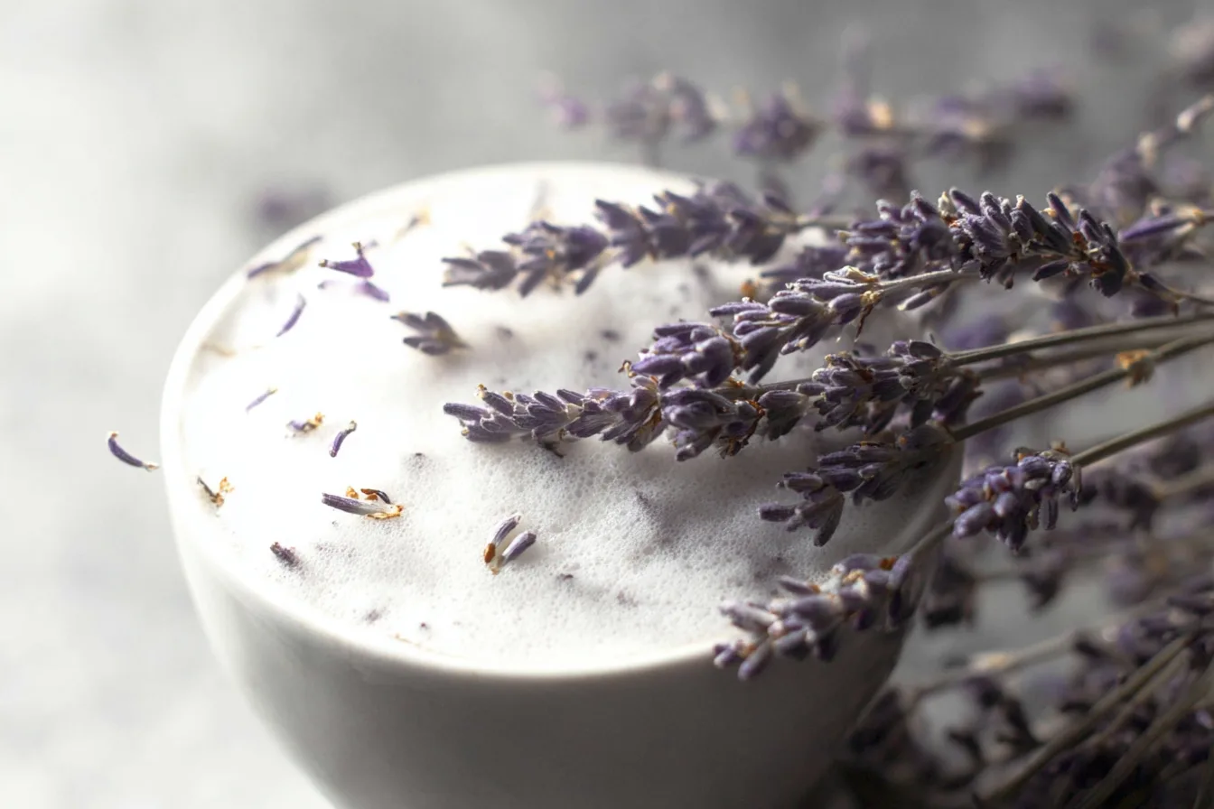 london fog lavender drink recipe photo