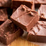 low carb chocolate fudge dessert recipe photo