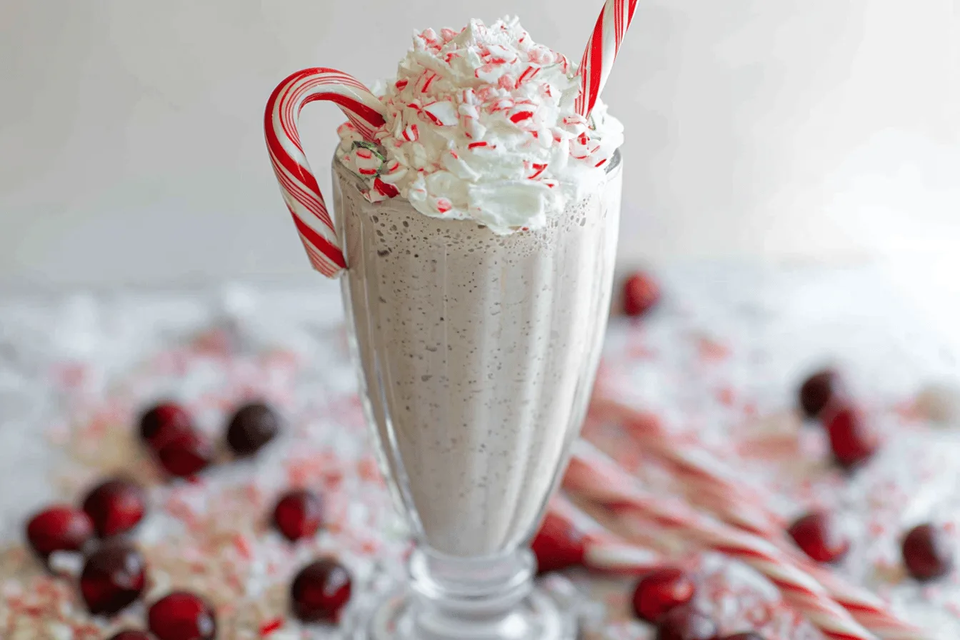 peppermint milkshake Drink recipe photo