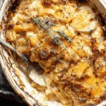 scalloped potatoes caramelized onions Side Dish recipe photo
