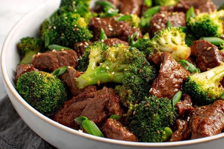 slow cooker beef broccoli Dinner recipe photo