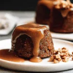 sticky toffee pudding dessert recipe photo
