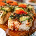 sushi bake dinner recipe photo