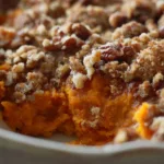 sweet potato casserole side dish recipe photo