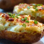 twice baked potatoes side dish recipe photo